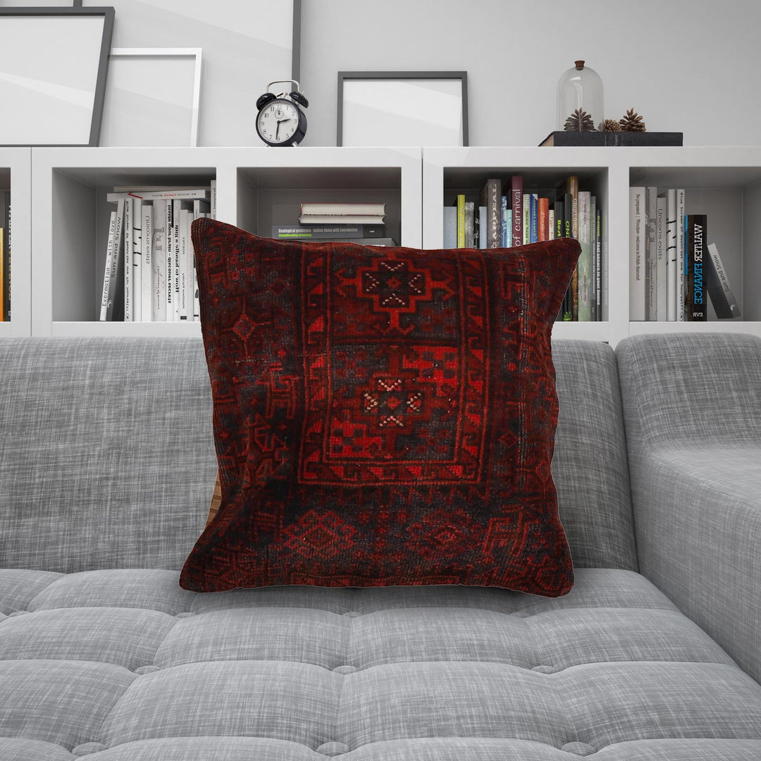 Handmade Carpet Cushion 1' 7" x 1' 8" - No. AL73002