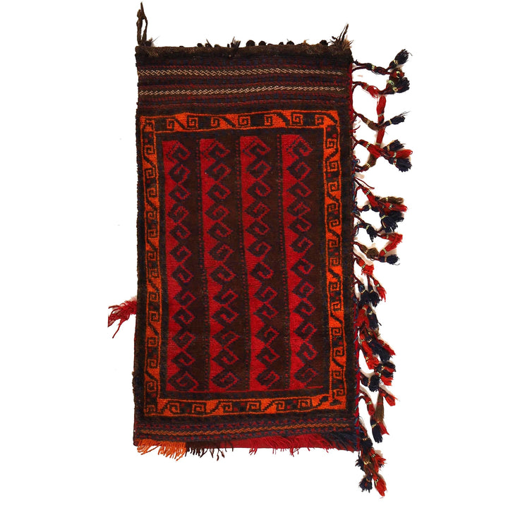 Afghan Balisht Rug 2' 0" x 3' 10" Hand-Knotted