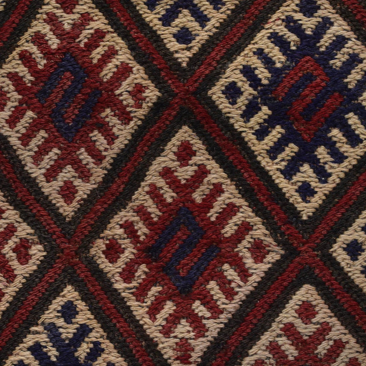 Handmade Flatweave Kilim 4' 4" x 7' 9" - No. AL19287