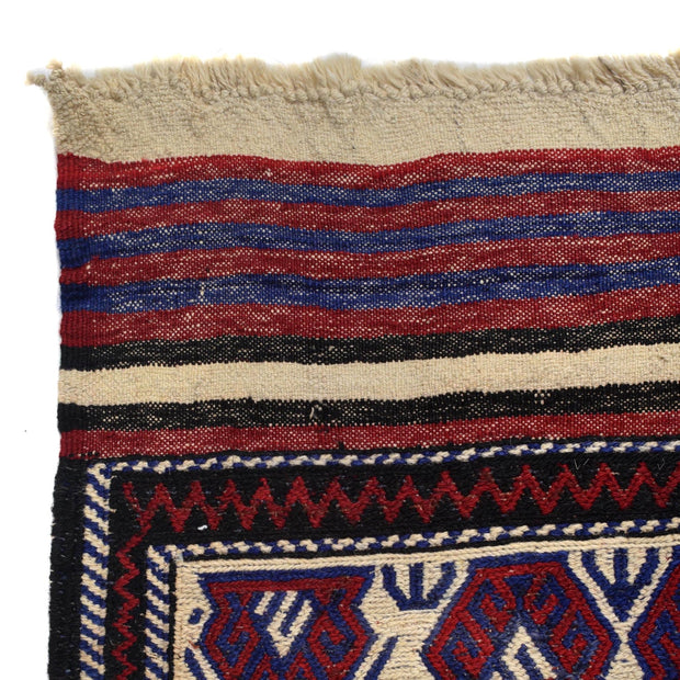 Handmade Flat Weave Kilim 5' 2" x 8' 3" - No. AL86826