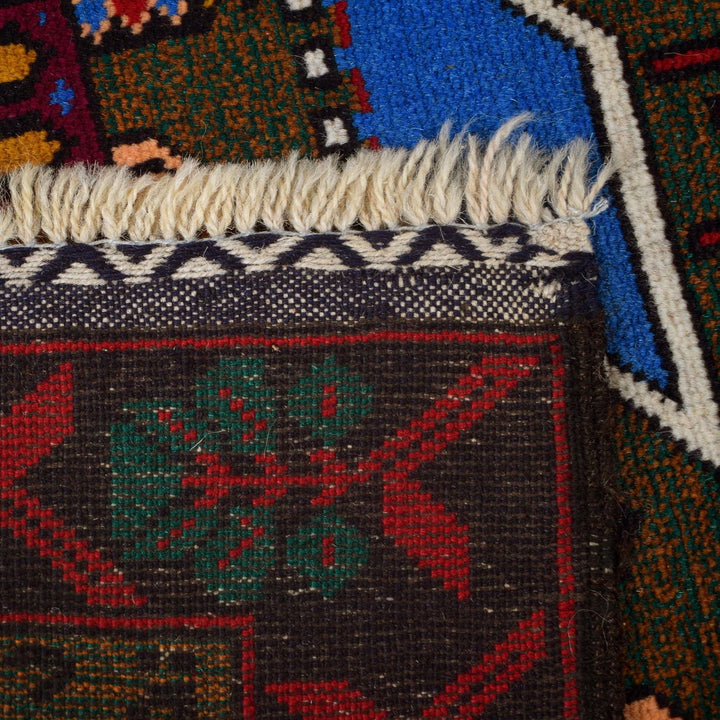 Handmade Pictorial Carpet 2' 8" x 4' 10" - No. AL13954