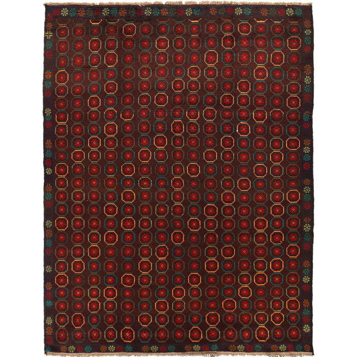 Handmade Kohistani Rug 6' 0" x 8' 2" - No. AL37723