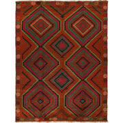 Handmade Kohistani Rug 5' 9" x 7' 10" - No. AL27726
