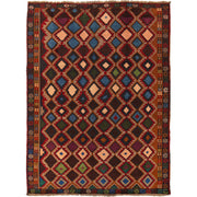 Handmade Kohistani Rug 5' 9" x 7' 11" - No. AL80026