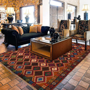 Handmade Kohistani Rug 5' 9" x 7' 11" - No. AL80026