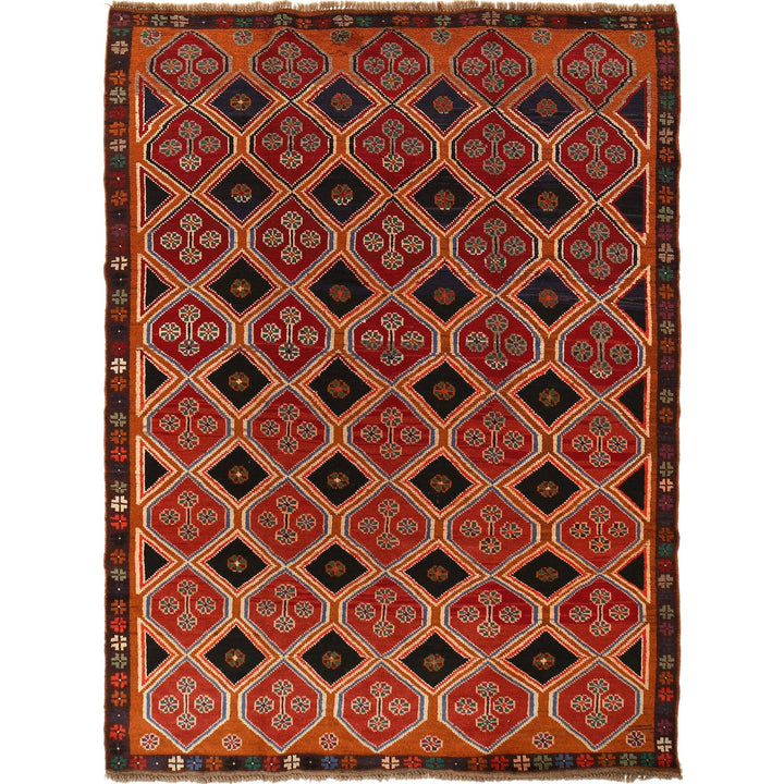 Handmade Kohistani Rug 5' 10" x 7' 10" - No. AL89191