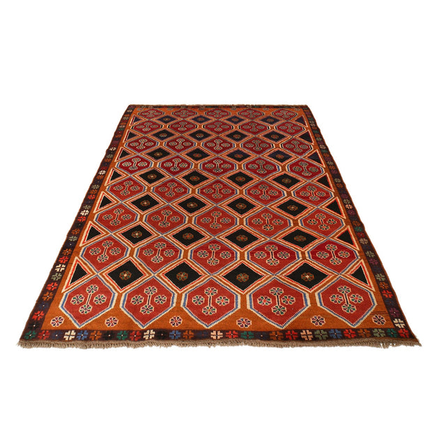 Handmade Kohistani Rug 5' 10" x 7' 10" - No. AL89191