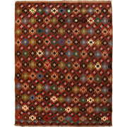 Hand Knotted Kohistani Area Rug 6' 0" x 7' 12" - No. AL31609