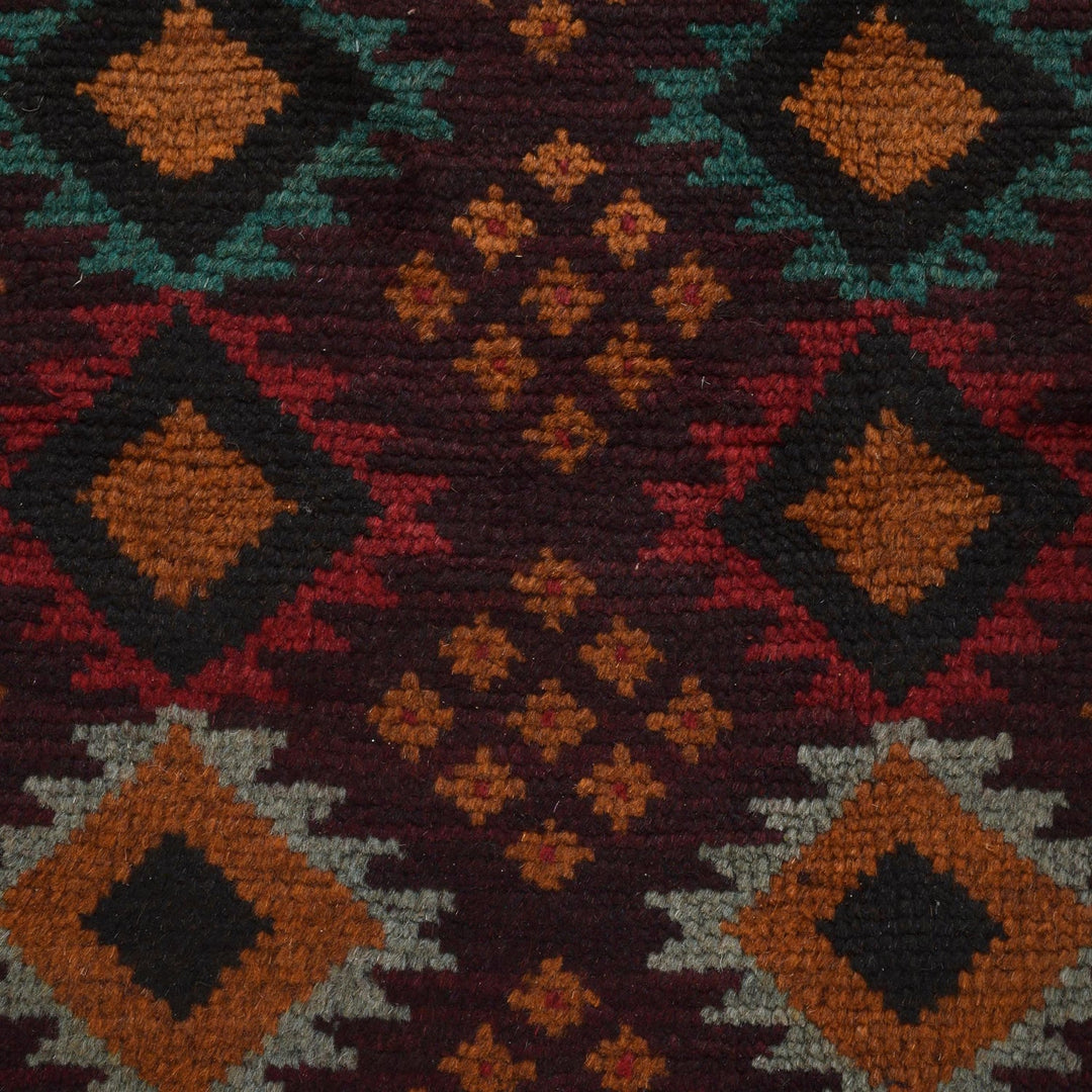 Hand Knotted Kohistani Area Rug 5' 10" x 7' 9" - No. AL93717