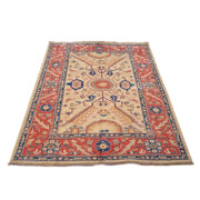 Hand Knotted Persian Design Heriz Rug 3' 10" x 6' 2" - No. AL78873