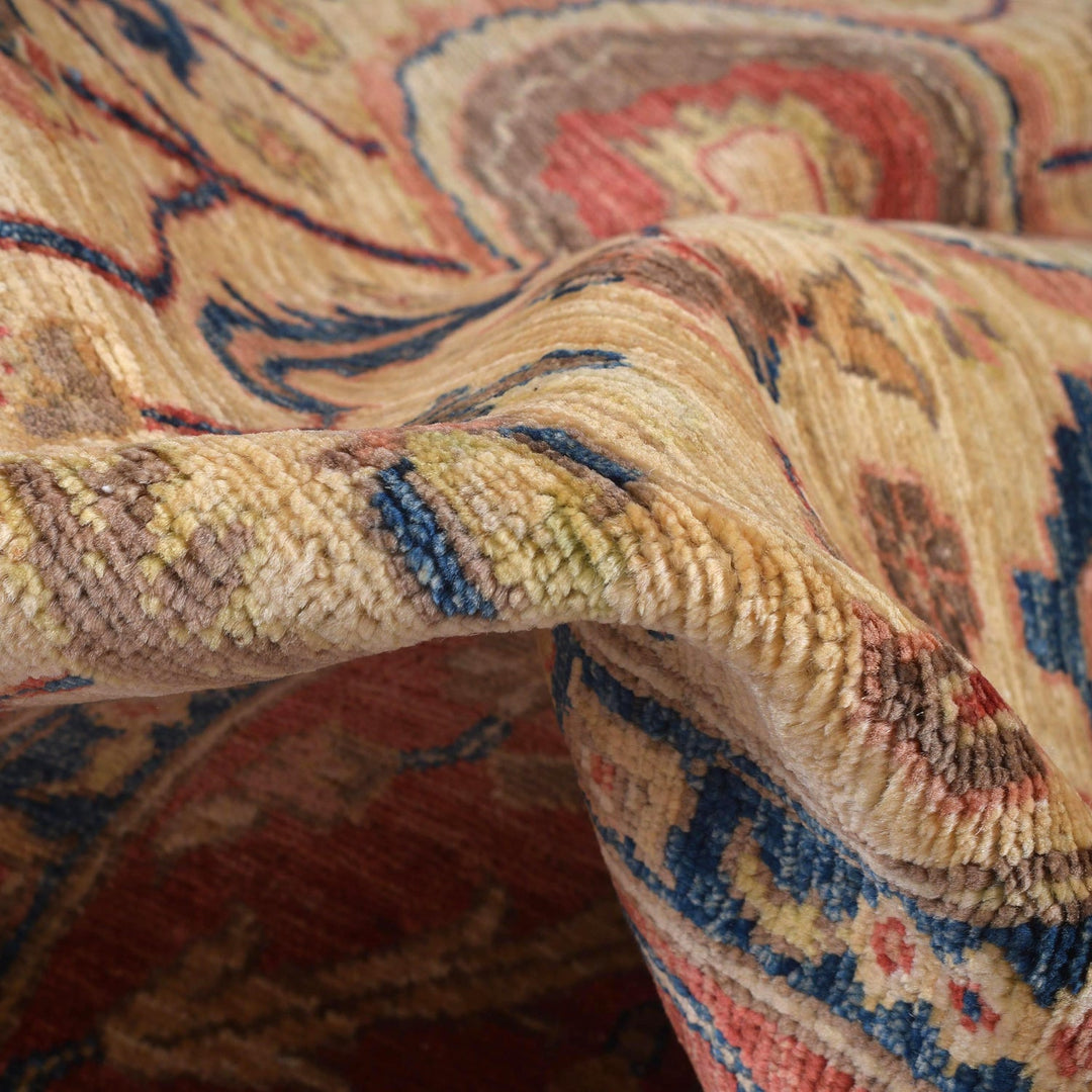 Hand Knotted Persian Design Heriz Rug 3' 10" x 6' 2" - No. AL78873