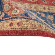 Red Color Heriz Design Rug 4' 0" x 5' 11" - No. AL74842