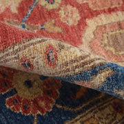 Red Color Heriz Design Rug 4' 0" x 5' 11" - No. AL74842