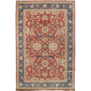 Hand Knotted Persian Heriz Area Rug 6' 5" x 9' 11" - No. AL28174