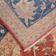 Hand Knotted Persian Heriz Area Rug 6' 5" x 9' 11" - No. AL28174