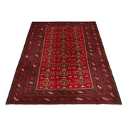 Deep Red Color Baluchi Carpet 6' 9" x 10' 4" - No. AL54738
