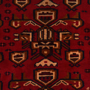 Deep Red Color Baluchi Carpet 6' 9" x 10' 4" - No. AL54738