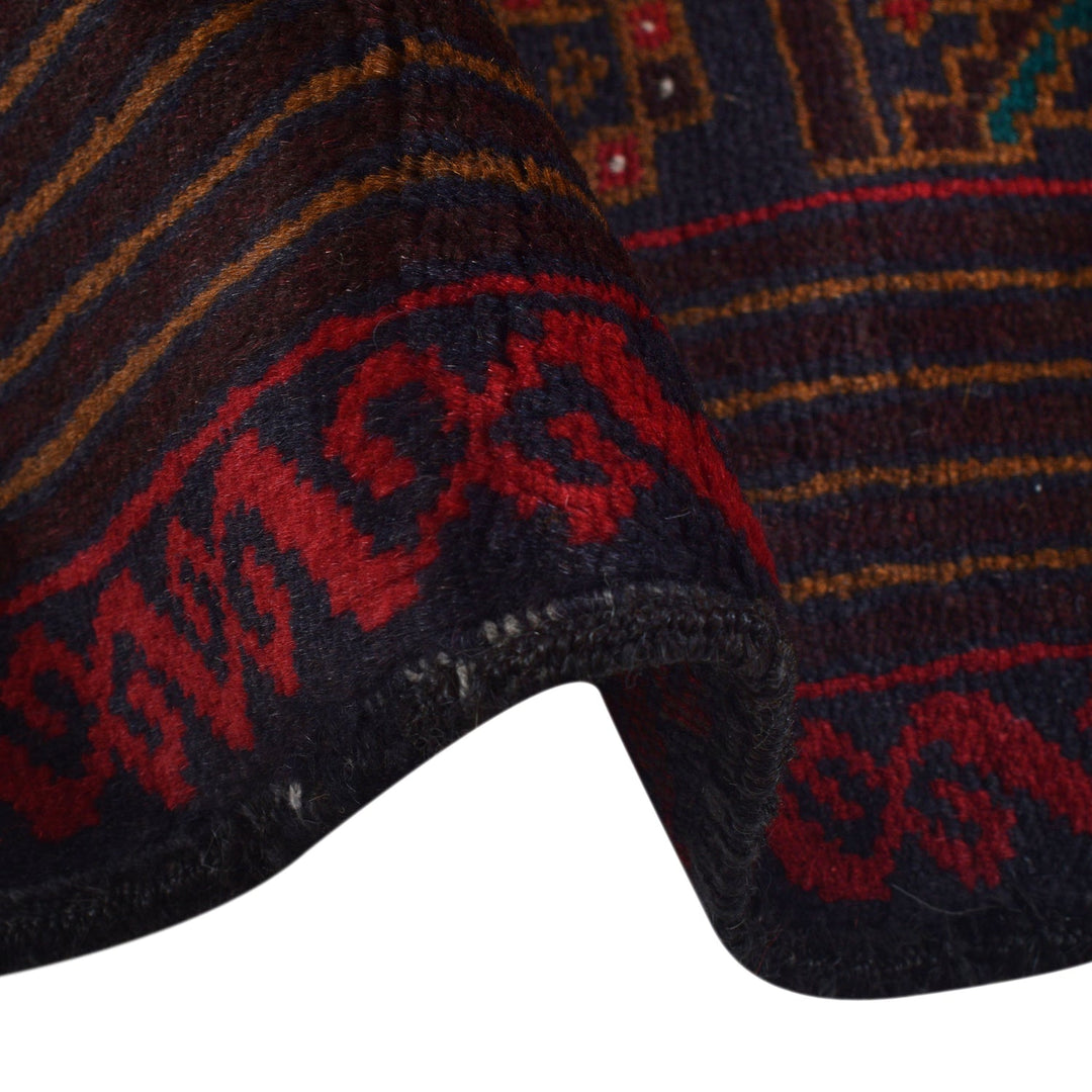 Multi Color Baluchi Carpet 5' 11" x 9' 7" - No. AL45111