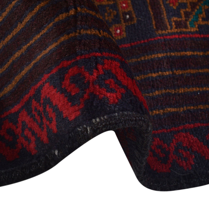 Multi Color Baluchi Carpet 5' 11" x 9' 7" - No. AL45111