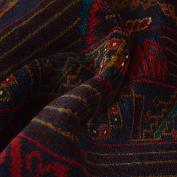 Multi Color Baluchi Carpet 5' 11" x 9' 7" - No. AL45111