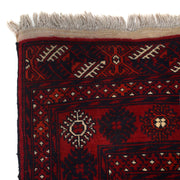 Hand Knotted Bokhara Carpet 4' 0" x 6' 4" - No. AL59241