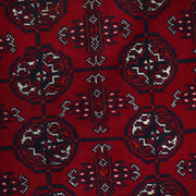 Hand Knotted Bokhara Carpet 4' 0" x 6' 4" - No. AL59241