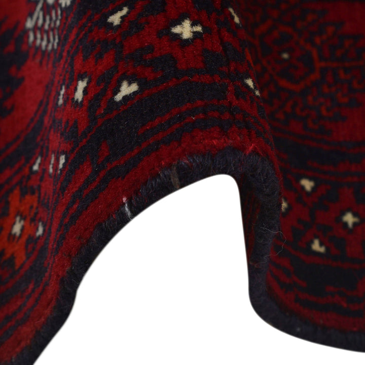 Hand Knotted Bokhara Carpet 4' 0" x 6' 4" - No. AL59241