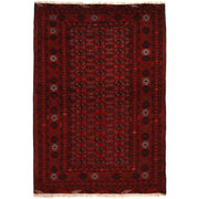 Handmade Bukhara Carpet 3' 11" x 5' 11" - No. AL98916