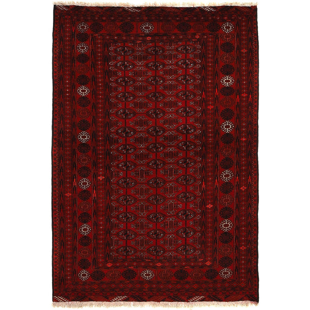 Handmade Bukhara Carpet 3' 11" x 5' 11" - No. AL98916