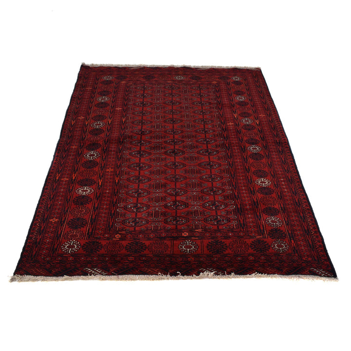 Handmade Bukhara Carpet 3' 11" x 5' 11" - No. AL98916