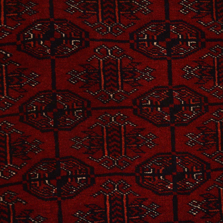 Handmade Bukhara Carpet 3' 11" x 5' 11" - No. AL98916