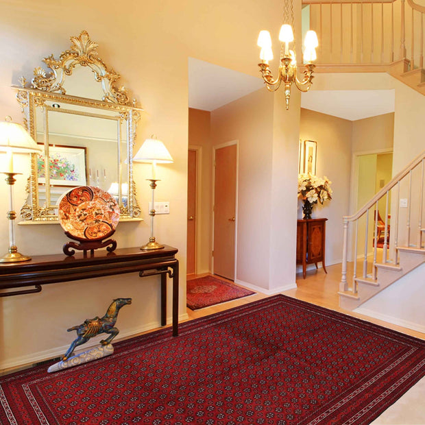 Handmade Khoja Roshnai Area Rug 6' 6" x 9' 6" - No. AL34091