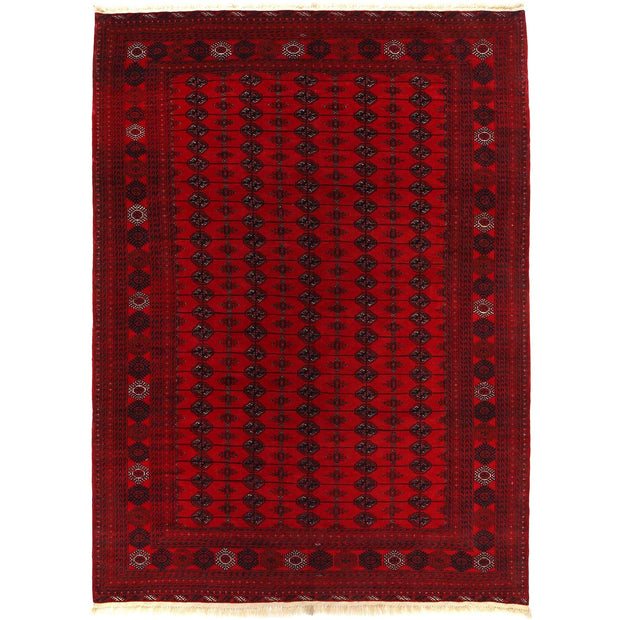 Red Bokhara Rug 7' 1" x 9' 5" - No. AL26469
