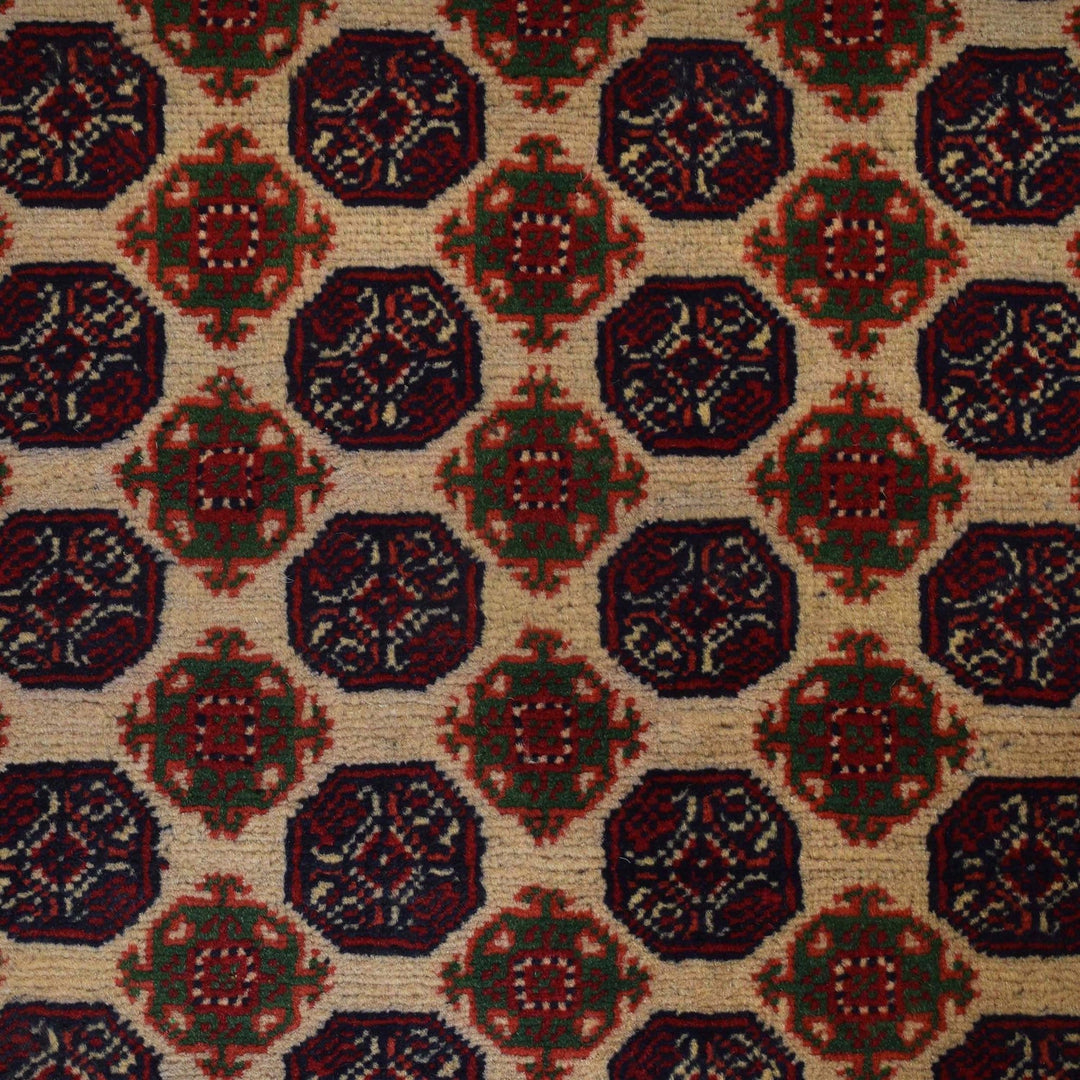 Beige Color Khoja Roshnai Area Rug 6' 5" x 9' 7" - No. AL82044