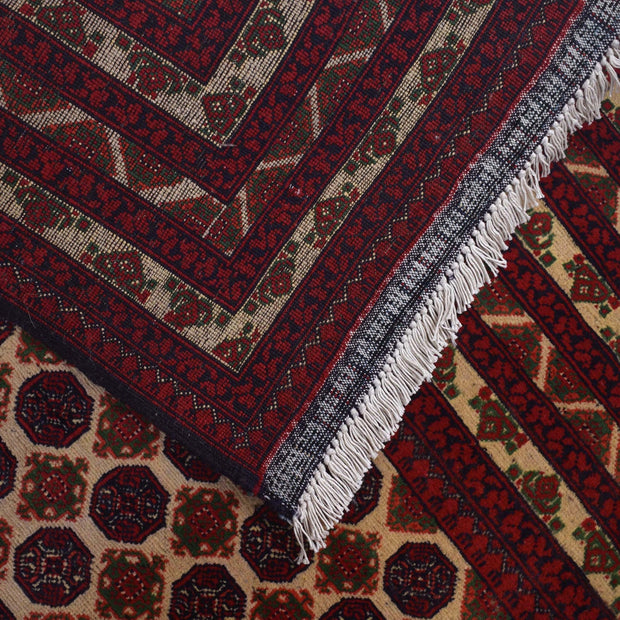 Beige Color Khoja Roshnai Area Rug 6' 5" x 9' 7" - No. AL82044