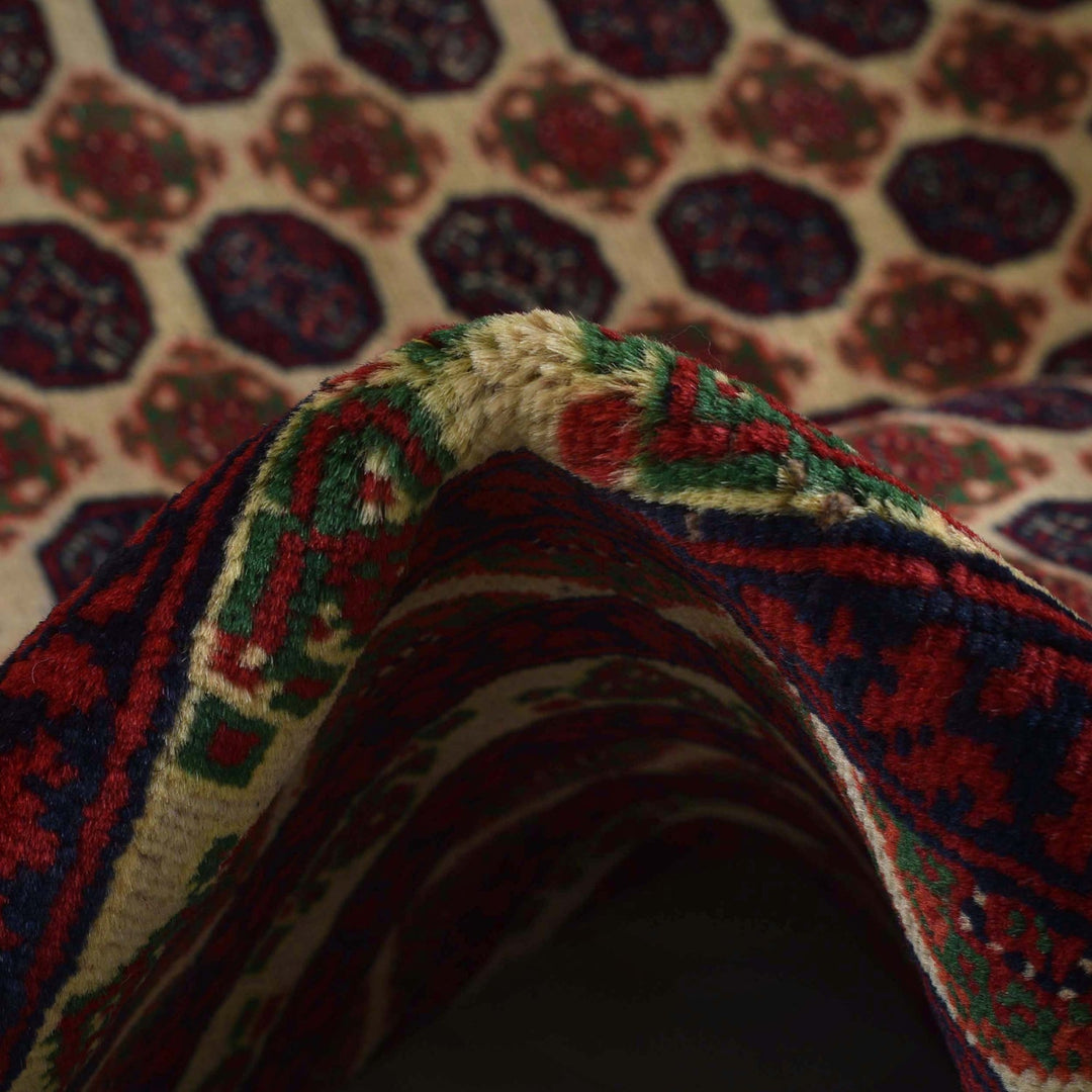 Beige Color Khoja Roshnai Area Rug 6' 5" x 9' 7" - No. AL82044