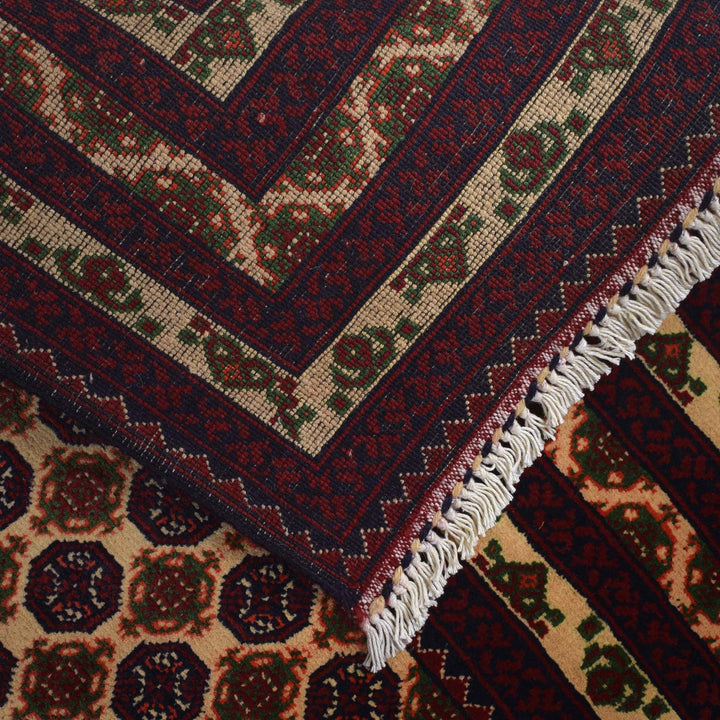 Beige Color Khoja Roshnai Area Rug 6' 5" x 9' 3" - No. AL10954