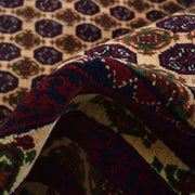 Beige Color Khoja Roshnai Area Rug 6' 5" x 9' 3" - No. AL10954