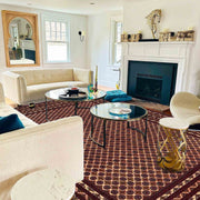 Beige Color Khoja Roshnai Area Rug 6' 5" x 9' 3" - No. AL10954