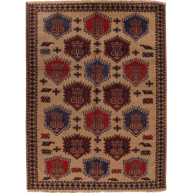 Handmade Baluchi Rug 6' 7" x 9' 1" - No. AL78914