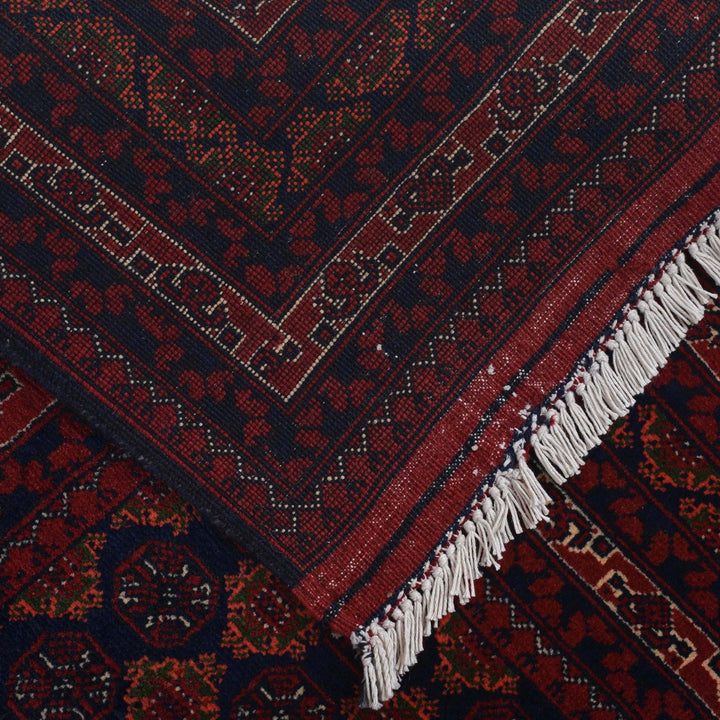 Oriental Handmade Khoja Roshnai Rug 6' 7" x 9' 7" - No. AL60985