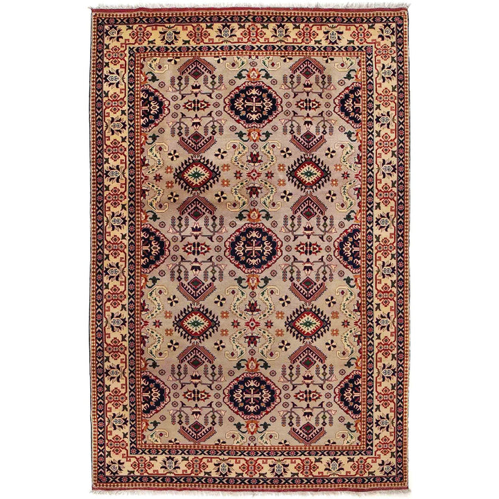 Fine Quality Afghan Carpet 6' 7" x 10' 4" - No. AL49667