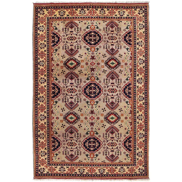 Fine Quality Afghan Carpet 6' 7" x 10' 4" - No. AL49667