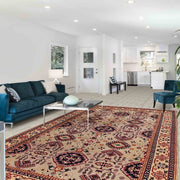 Fine Quality Afghan Carpet 6' 7" x 10' 4" - No. AL49667