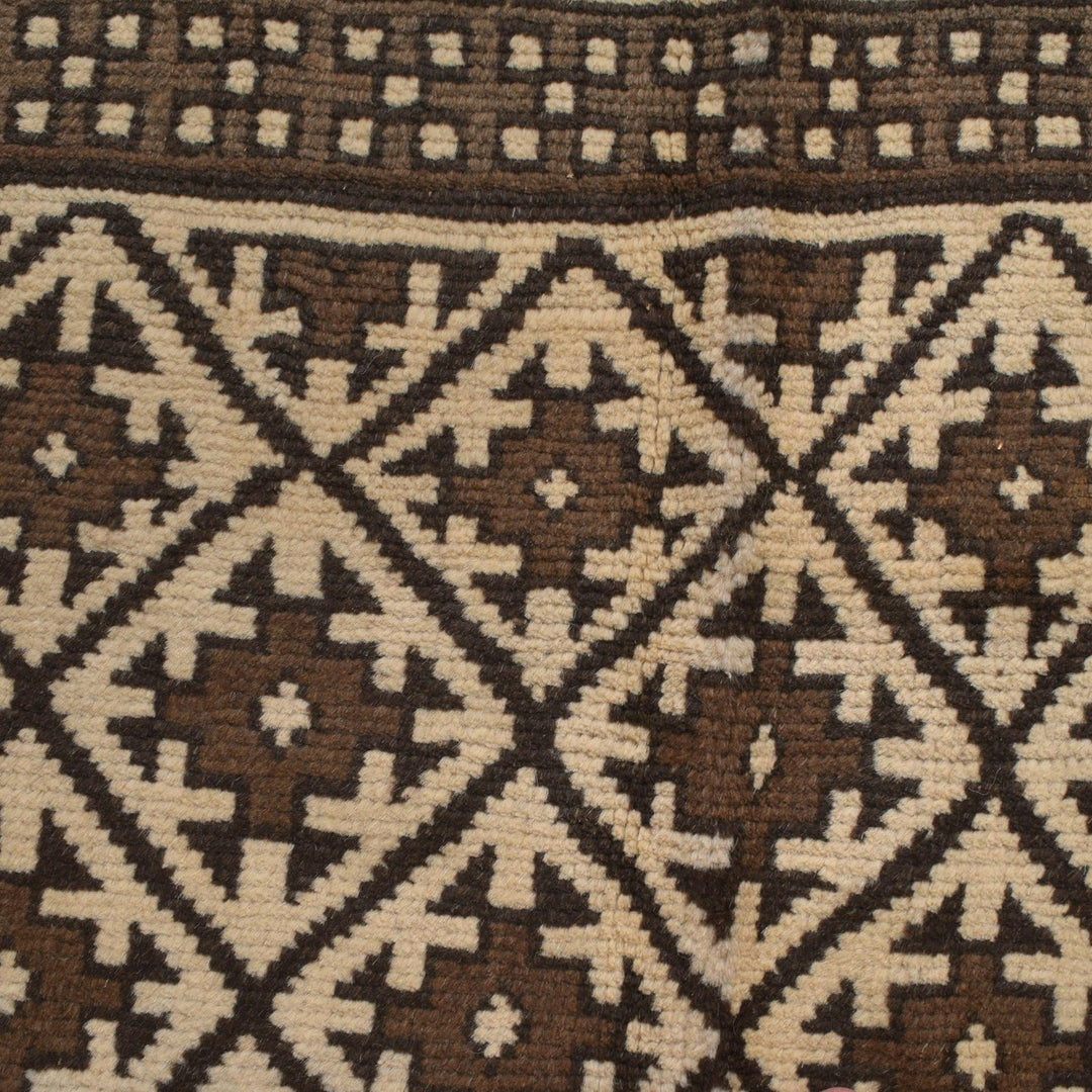 Handmade Afghan Carpet 6' 0" x 9' 1" - No. AL49641