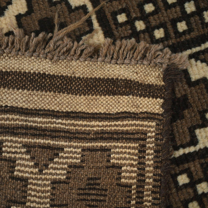 Hand Knotted White Area Rug 5' 10" x 8' 11" - No. AL22555