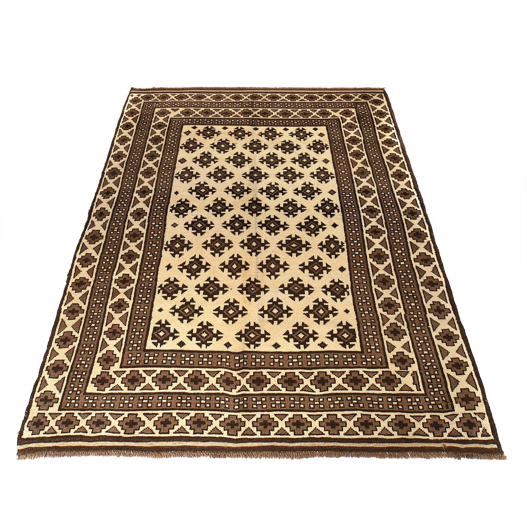 Handmade Natural Baluchi Rug 5' 11" x 8' 11" - No. AL26044