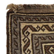 Hand Knotted White Area Rug 5' 4" x 8' 6" - No. AL19733