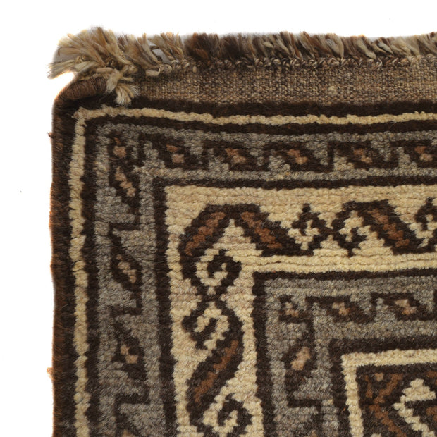 Hand Knotted White Area Rug 5' 4" x 8' 6" - No. AL19733