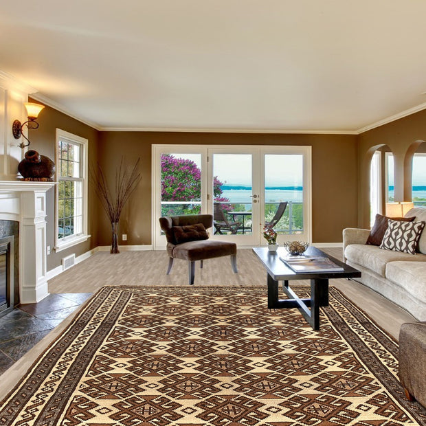 Hand Knotted White Area Rug 5' 4" x 8' 6" - No. AL19733